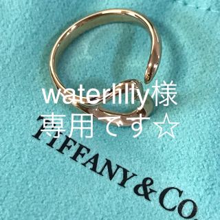 ティファニー(Tiffany & Co.)の専用です☆ティファニー オープンハート 指輪 9号 k18 ローズゴールド(リング(指輪))