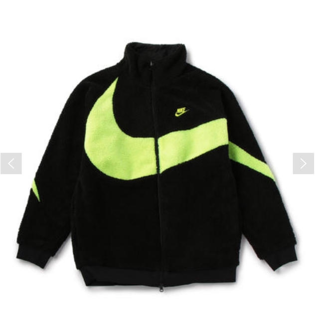 NIKE BIG SWOOSH BOA JACKET VOLT L ボア-