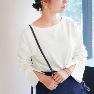 スローブイエナ(SLOBE IENA)の risariky様専用  SLOBE IENA フェザーコットンTシャツ(カットソー(長袖/七分))