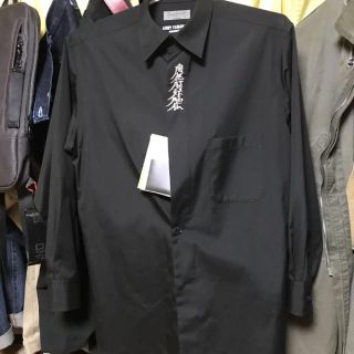 Yohji Yamamoto - yohji yamamoto pourhomme 南無阿弥陀 シャツ 2 ...