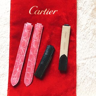 カルティエ(Cartier)のCartier バロンブルー 替え ベルト(腕時計)