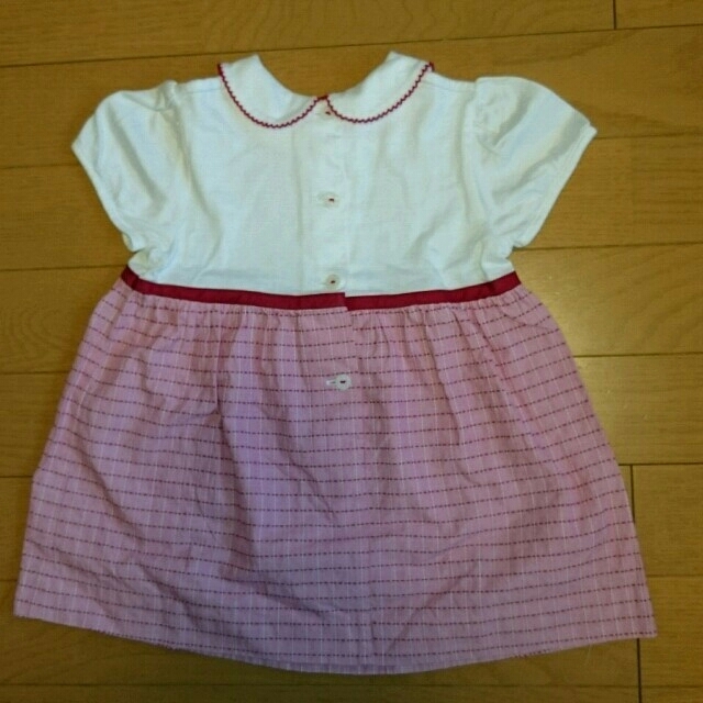 familiar(ファミリア)のfamiliarワンピース90 キッズ/ベビー/マタニティのキッズ服女の子用(90cm~)(その他)の商品写真