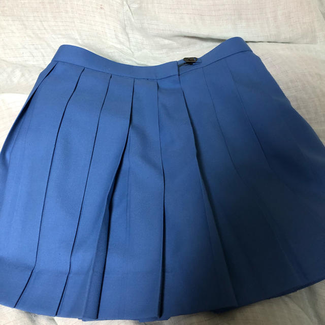 MICHEL KLEIN(ミッシェルクラン)の創志学園 水色スカート 冬用  レディースのスカート(ひざ丈スカート)の商品写真