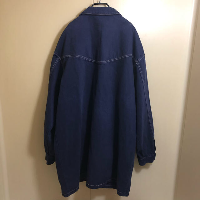 Karl Kani - 良品 90s カールカナイ 刺繍ロゴ入り カバーオール Karl Kani - 良品 90s カールカナイ 刺繍ロゴ入り カバーオール