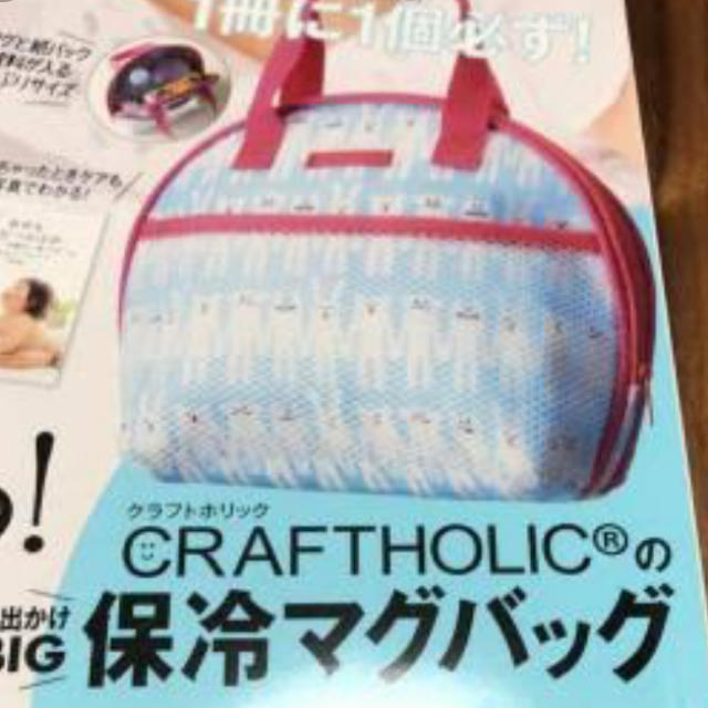 ひよこクラブ付録 CRAFTHOLIC 保冷マグバッグ キッズ/ベビー/マタニティのキッズ/ベビー/マタニティ その他(その他)の商品写真