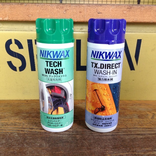 NIKWAX ニクワックス 洗濯式強力撥水剤 & 洗濯用洗剤 セット スポーツ/アウトドアのスノーボード(その他)の商品写真