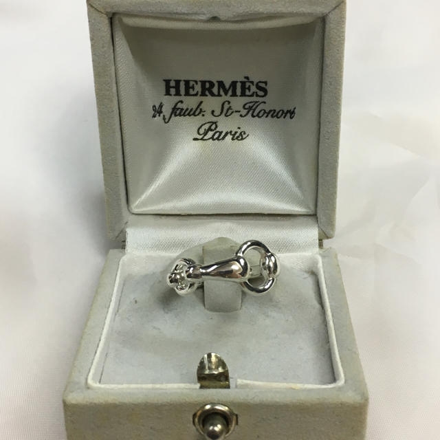 【正規品質保証】 新品仕上げ済 - Hermes エルメス 8号 リング シルバー  リング(指輪)
