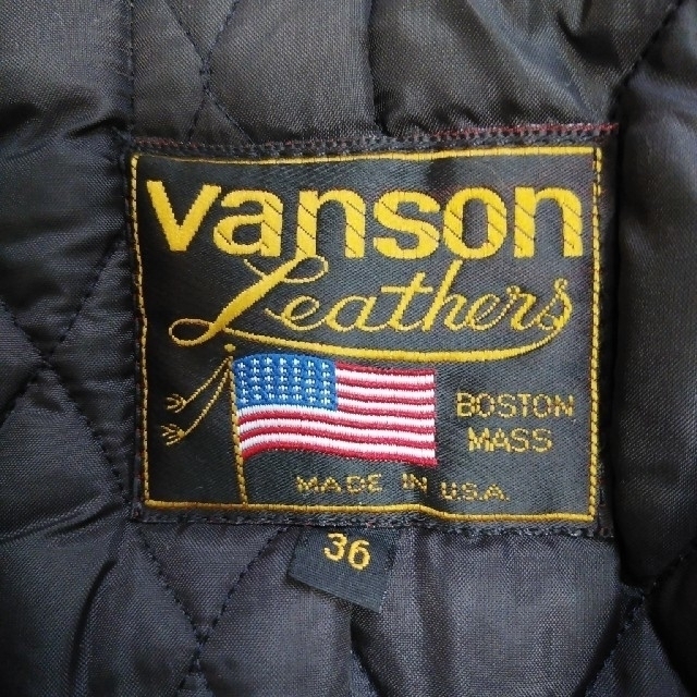 VANSON(バンソン)のバンソンライダース メンズのジャケット/アウター(ライダースジャケット)の商品写真