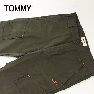 トミーヒルフィガー(TOMMY HILFIGER)のTOMMY フラップポケットカーゴパンツ☆約80cm(ワークパンツ/カーゴパンツ)