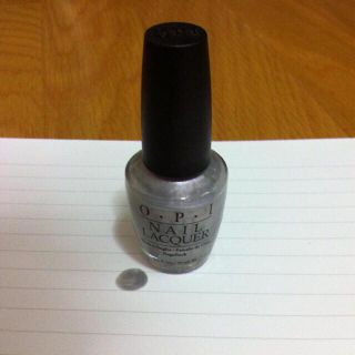 OPI マニキュア  シルバー(ネイルケア)