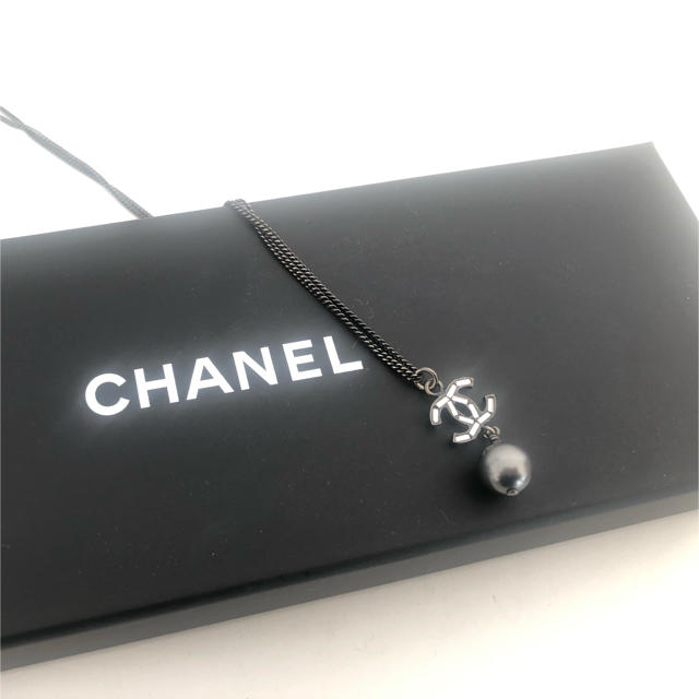 CHANEL(シャネル)のシャネル CHANEL ブラックパール ネックレス リバーシブル レディースのアクセサリー(ネックレス)の商品写真