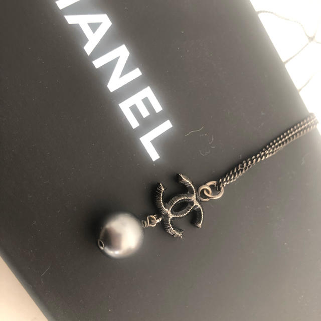 CHANEL(シャネル)のシャネル CHANEL ブラックパール ネックレス リバーシブル レディースのアクセサリー(ネックレス)の商品写真