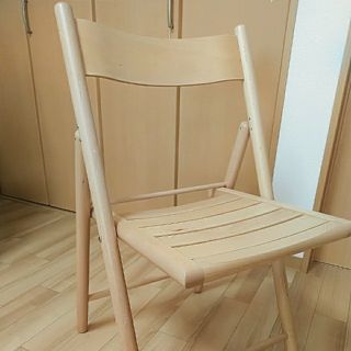 ムジルシリョウヒン(MUJI (無印良品))の★ニニョニョ様専用★無印良品　折りたたみチェア(折り畳みイス)