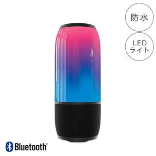 ☆☆ワイヤレススピーカー Bluetooth 重低音 防水 LEDライト☆☆(スピーカー)
