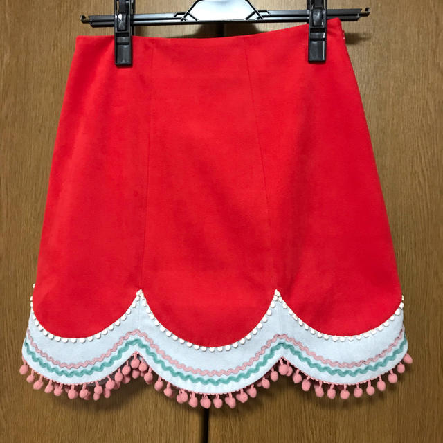 Lily Brown(リリーブラウン)のLily Brown  台形切り替えスカート レディースのスカート(ミニスカート)の商品写真