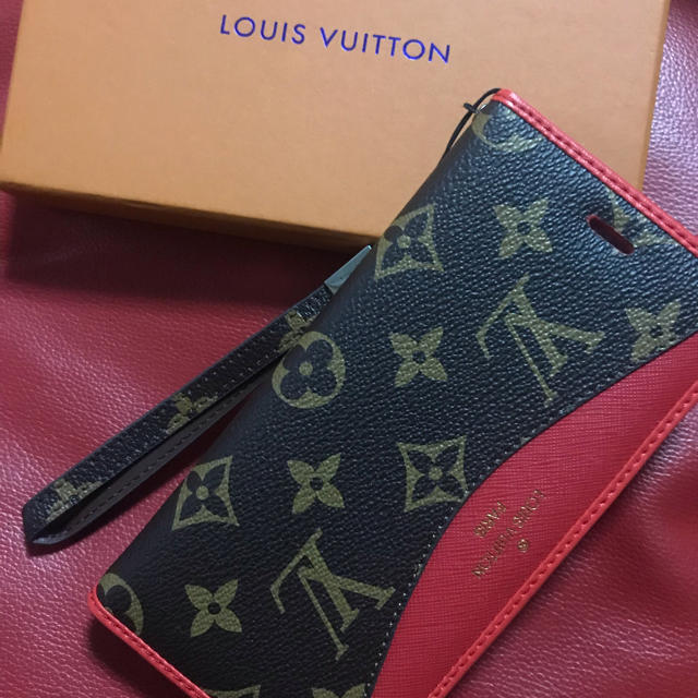 LOUIS VUITTON - ルイビィトン♡iPhone7Plus8Plus手帳型スマホケースの通販 by あみん's shop｜ルイヴィトンならラクマ