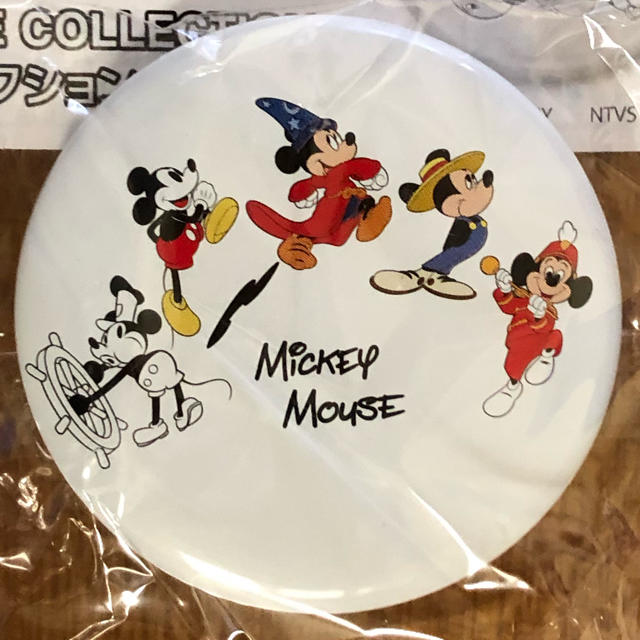 Disney(ディズニー)のミッキー 缶バッチ エンタメ/ホビーのアニメグッズ(バッジ/ピンバッジ)の商品写真