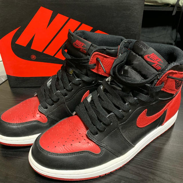 NIKE AIR JORDAN 1 BRED 27cm（限界価格）AIRJORDAN1