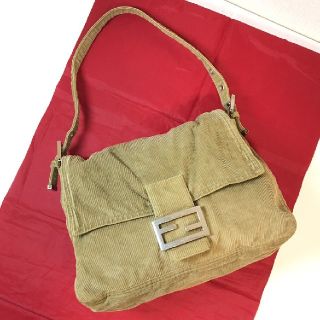 フェンディ(FENDI)のフェンディ　コーデュロイ　バケット(ショルダーバッグ)