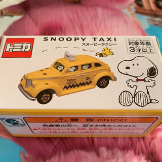 ユニバーサルスタジオジャパン(USJ)のUSJ スヌーピー トミカ Yellow Taxi(ミニカー)