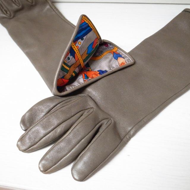 流行に  手袋 正規品♡最安値♡エルメス グローブ アザップ レザー 小物