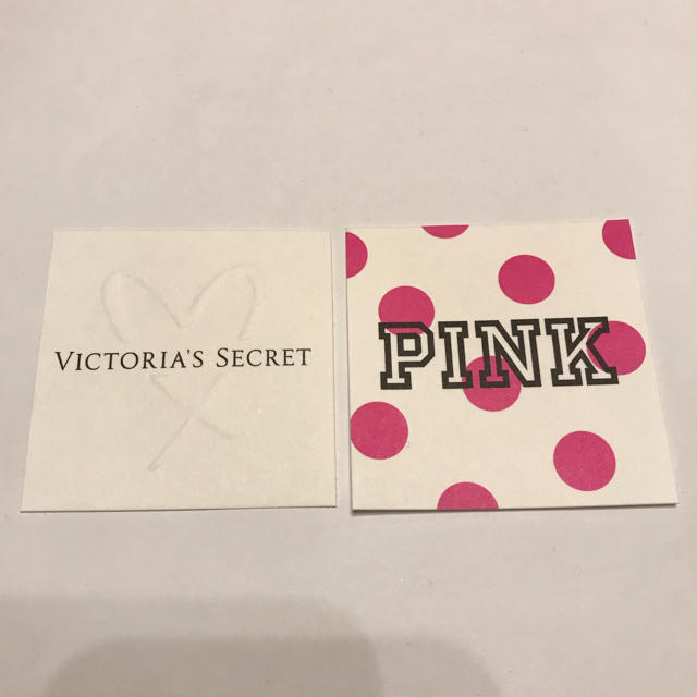 Victoria's Secret(ヴィクトリアズシークレット)のVictoria’s Secret ビクトリアシークレット ピンク 香水 カード コスメ/美容の香水(香水(女性用))の商品写真