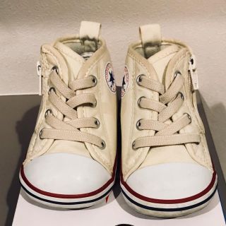 コンバース(CONVERSE)の【値下げ】コンバース オールスター オフホワイト 12.5cm(スニーカー)