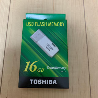 トウシバ(東芝)のTOSHIBA 東芝  USBメモリ 16GB(PC周辺機器)