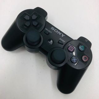 プレイステーション3(PlayStation3)の◆ 完動品 SONY PS3 コントローラー デュアルショック3 ブラック(その他)