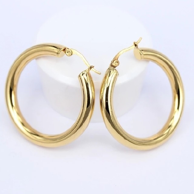 TOMORROWLAND(トゥモローランド)のgold hoop piece❤︎ size M レディースのアクセサリー(ピアス)の商品写真