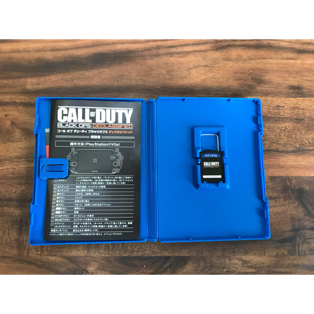 PlayStation Vita(プレイステーションヴィータ)のPSVITA CALL OF DUTY ブラックオプスデイクラシファイド 中古 エンタメ/ホビーのゲームソフト/ゲーム機本体(携帯用ゲームソフト)の商品写真