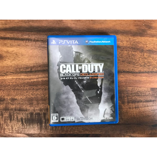 PlayStation Vita(プレイステーションヴィータ)のPSVITA CALL OF DUTY ブラックオプスデイクラシファイド 中古 エンタメ/ホビーのゲームソフト/ゲーム機本体(携帯用ゲームソフト)の商品写真