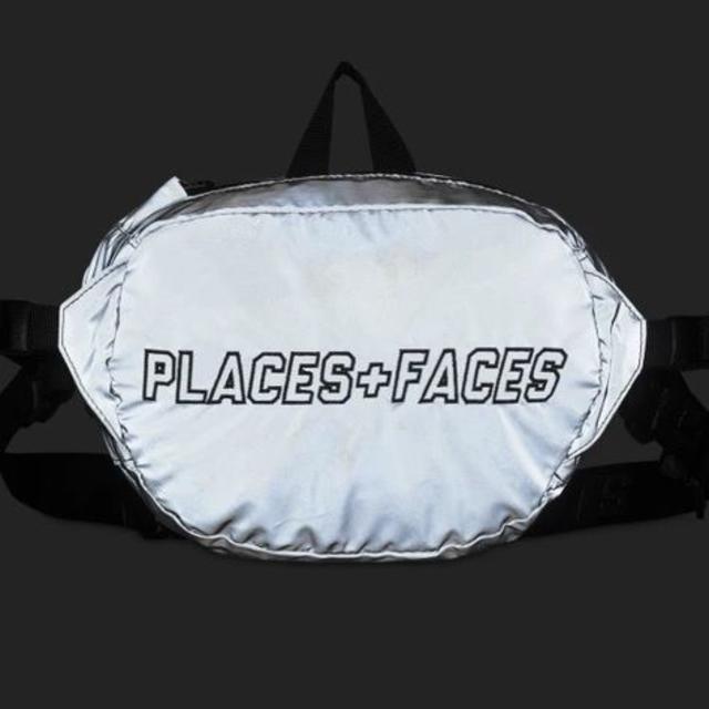 places faces reflective waist bag 1