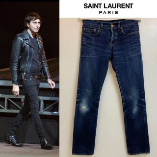 サンローラン(Saint Laurent)のSAINT LAURENT PARIS エディ期 ITALY製 スキニーデニム(デニム/ジーンズ)