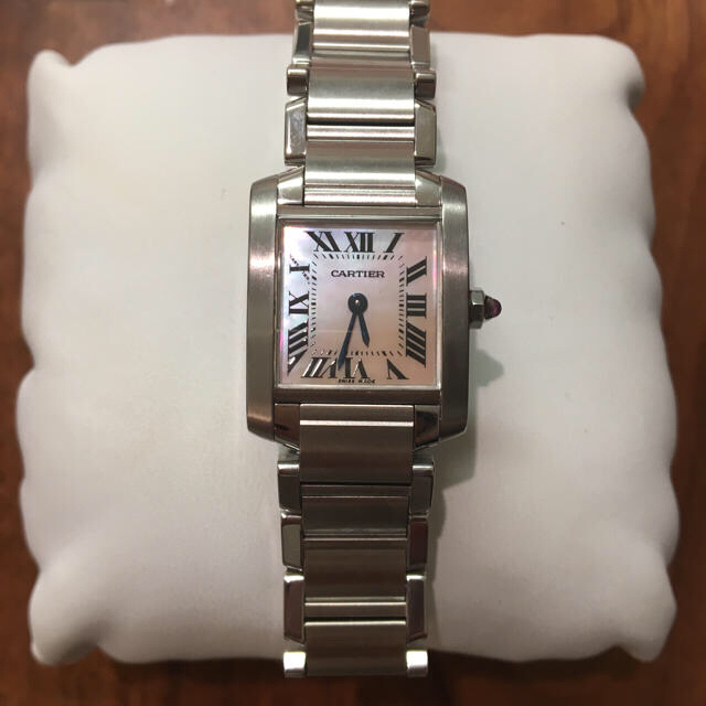 【SEAL限定商品】 - Cartier とらカルティエ ピンクシェル タンクフランセーズ 腕時計 【SEAL限定商品】 - Cartier とらカルティエ ピンクシェル タンクフランセーズ 腕時計