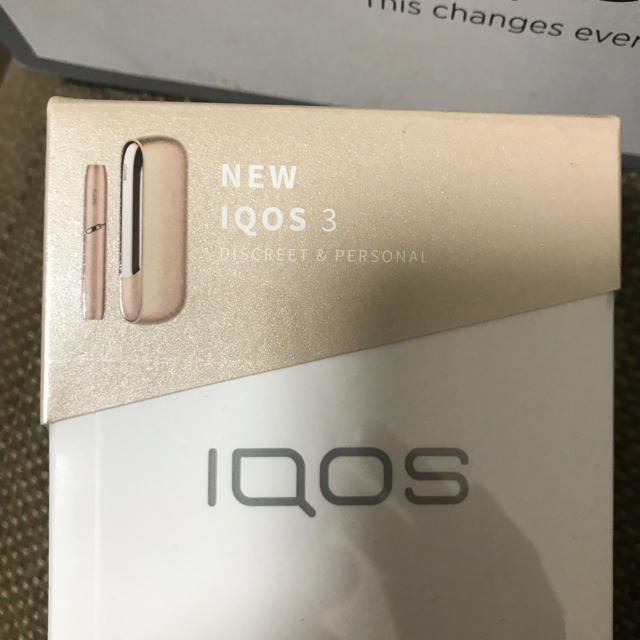 iqos3  ブリリアントゴールド 新品未使用