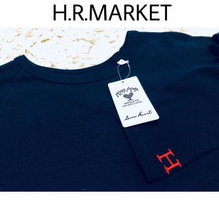 ハリウッドランチマーケット(HOLLYWOOD RANCH MARKET)の★新品★ ハリウッドランチマーケット ロングスリーブ 3 ダークネイビー(Tシャツ/カットソー(七分/長袖))