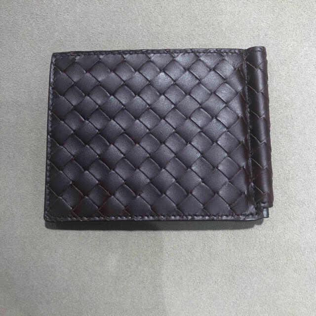 Bottega Veneta(ボッテガヴェネタ)の【新品】ボッテガヴェネガ マネークリップ ワインレッド メンズのファッション小物(マネークリップ)の商品写真