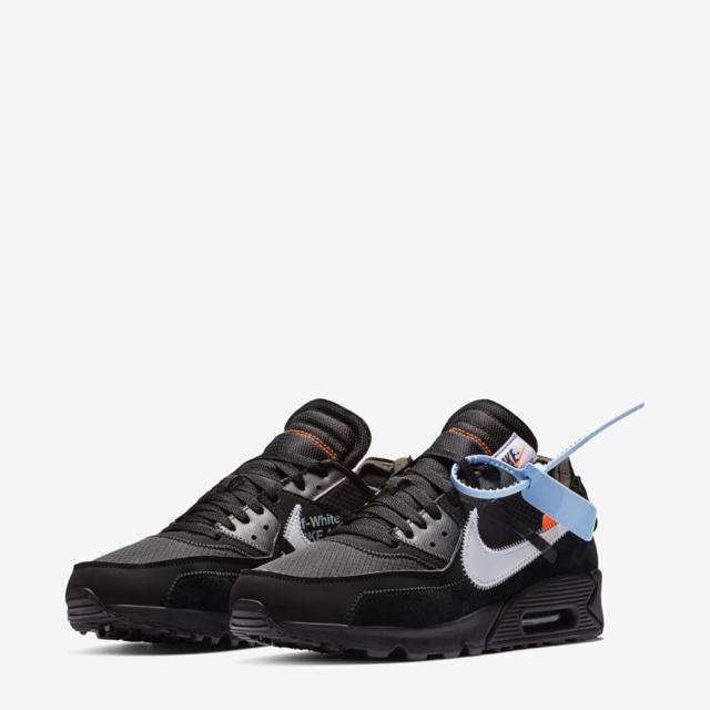 28.5cm NIKE Air Max 90 Off-White Black