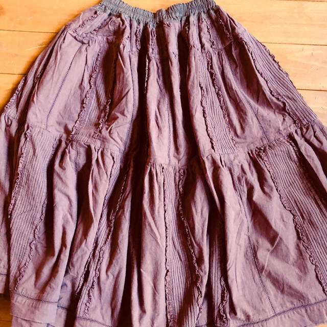 ketty(ケティ)のKETTY  リボン付きスカート レディースのスカート(ロングスカート)の商品写真