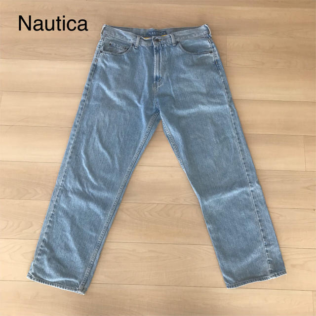 NAUTICA(ノーティカ)のノーティカ ノーチカ デニム ジーンズ 90s インディゴ ブルー w35 メンズのパンツ(デニム/ジーンズ)の商品写真