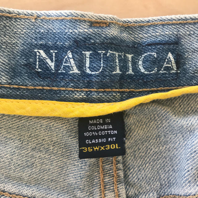 NAUTICA(ノーティカ)のノーティカ ノーチカ デニム ジーンズ 90s インディゴ ブルー w35 メンズのパンツ(デニム/ジーンズ)の商品写真