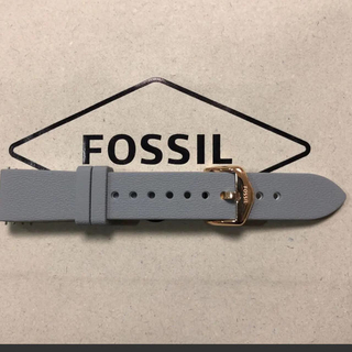 フォッシル(FOSSIL)のfossil バンド ベルト 18mm フォッシル シリコン(腕時計)