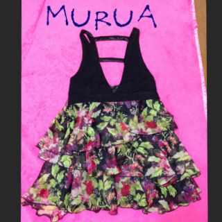 ムルーア(MURUA)のMURUA♡花柄チュニック(チュニック)