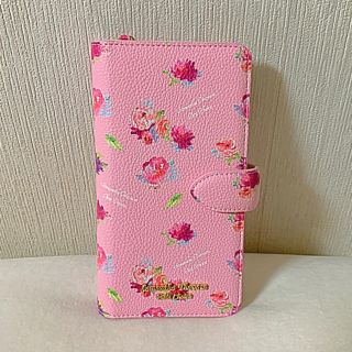 新品　サマンサタバサ　iPhoneケース　プチチョイス　手帳型　花柄　7119