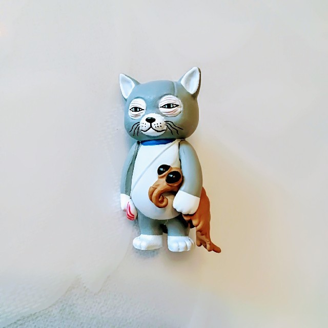 ヒグチユウコ フィギュアマスコット ニャンコとアノマロ 新品未 ヒグチユウコ フィギュアマスコット ニャンコとアノマロ 新品未