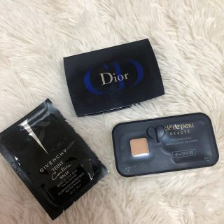 クレドポーボーテ(クレ・ド・ポー ボーテ)のDIOR＋CPB＋GIVENCHY ファンデーション サンプル(ファンデーション)