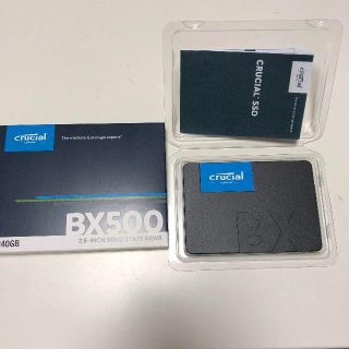 【取置き】Crucial クルーシャル SSD 240GB BX500(PC周辺機器)