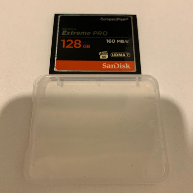 SanDisk(サンディスク)のSanDisk コンパクトフラッシュカード128GB スマホ/家電/カメラのPC/タブレット(PC周辺機器)の商品写真
