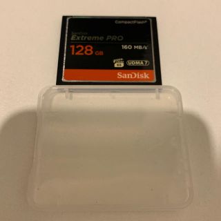 サンディスク(SanDisk)のSanDisk コンパクトフラッシュカード128GB(PC周辺機器)